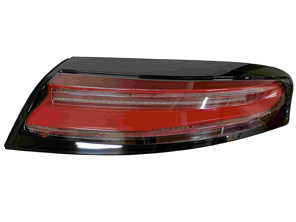 Rear indicator units, Full LED with Black Rim + LED Sequential Turn Signal, Black for Porsche 996 - 99663148500, 99763148600, 99663148602, 99663148502, 99663143301, 99663143401, 99663143303, 99663143403 - DP122-CR